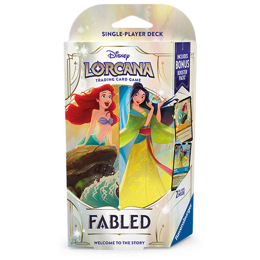 Disney Lorcana: Fabled Starter Deck [Amber/Sapphire]