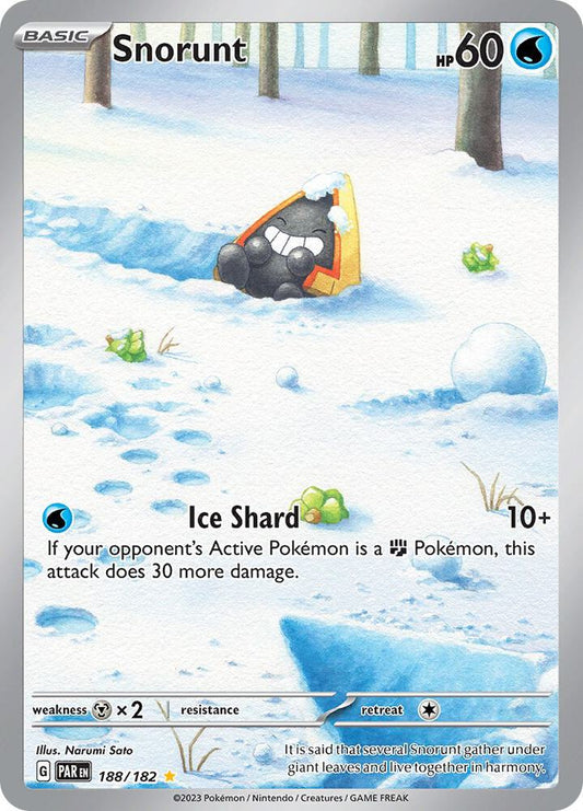 Snorunt - 188/182 - SV04: Paradox Rift (PAR)