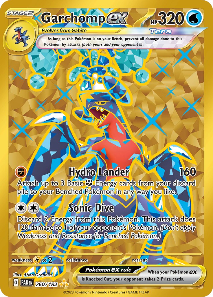Garchomp ex - 260/182 [PAR - 260/182]