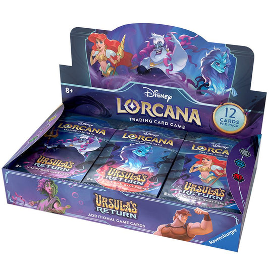 Disney Lorcana: Ursula's Return Booster Box (24 Packs) [Chapter 4]