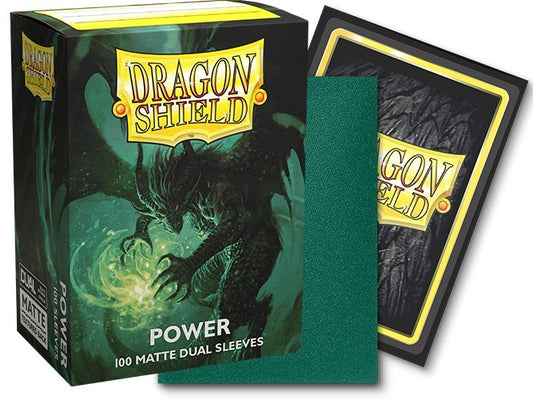 Dragon Shield Dual Matte Standard Sleeves - Power (100-Pack)