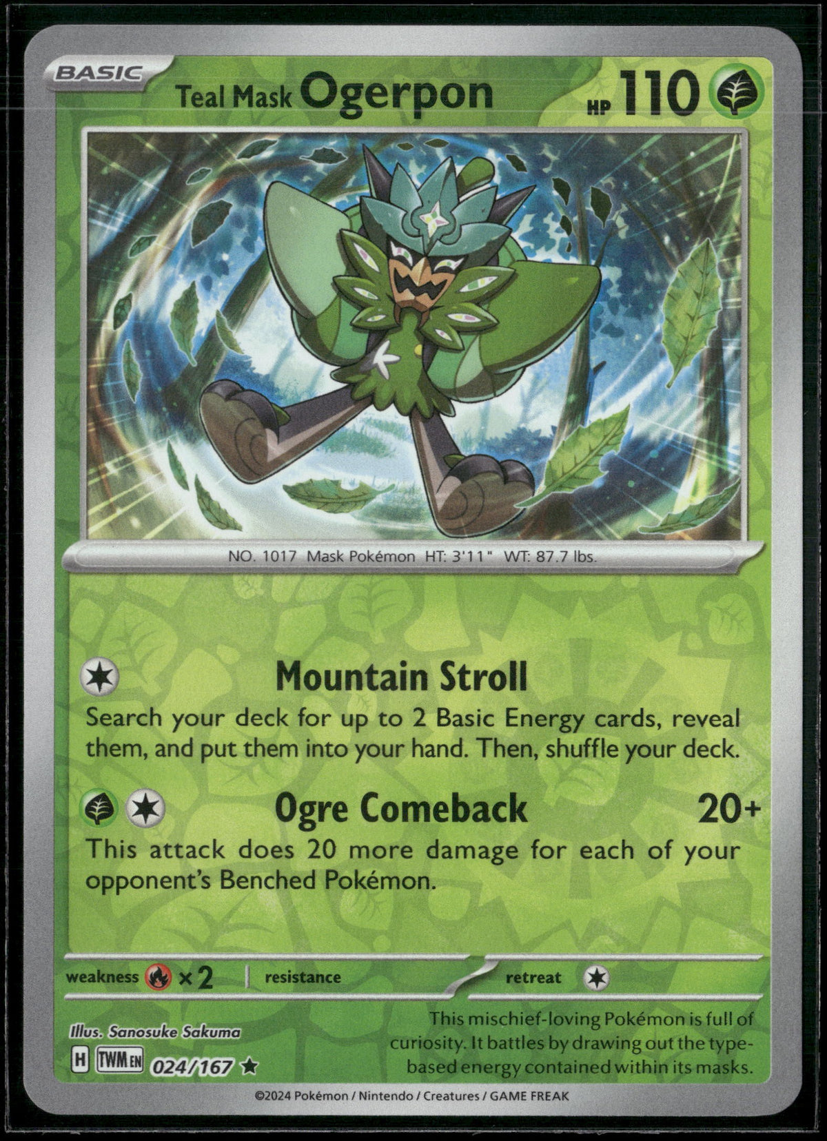 Teal Mask Ogerpon