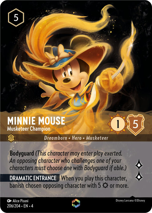 Minnie Mouse - Musketeer Champion (Enchanted) [4 - 206/204]