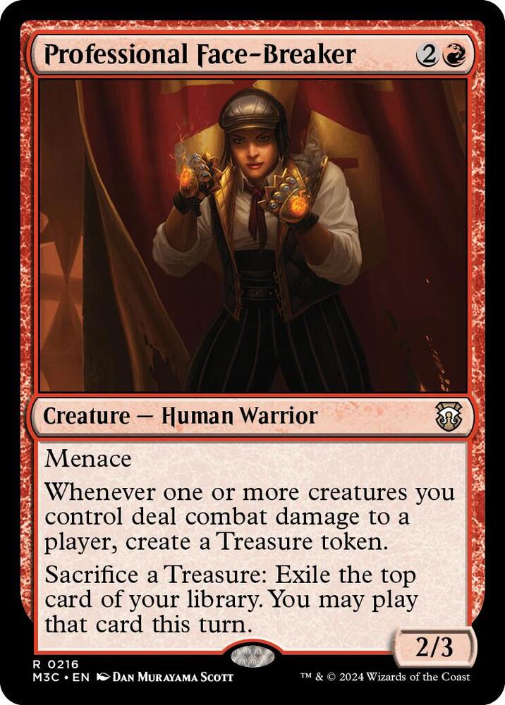 Professional Face-Breaker - Commander: Modern Horizons 3 (M3C)