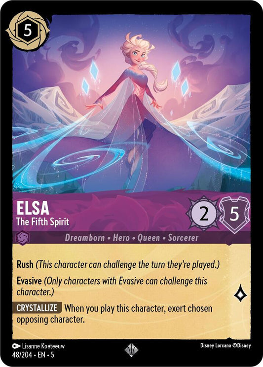 Elsa - The Fifth Spirit - Cold Foil - 48/204