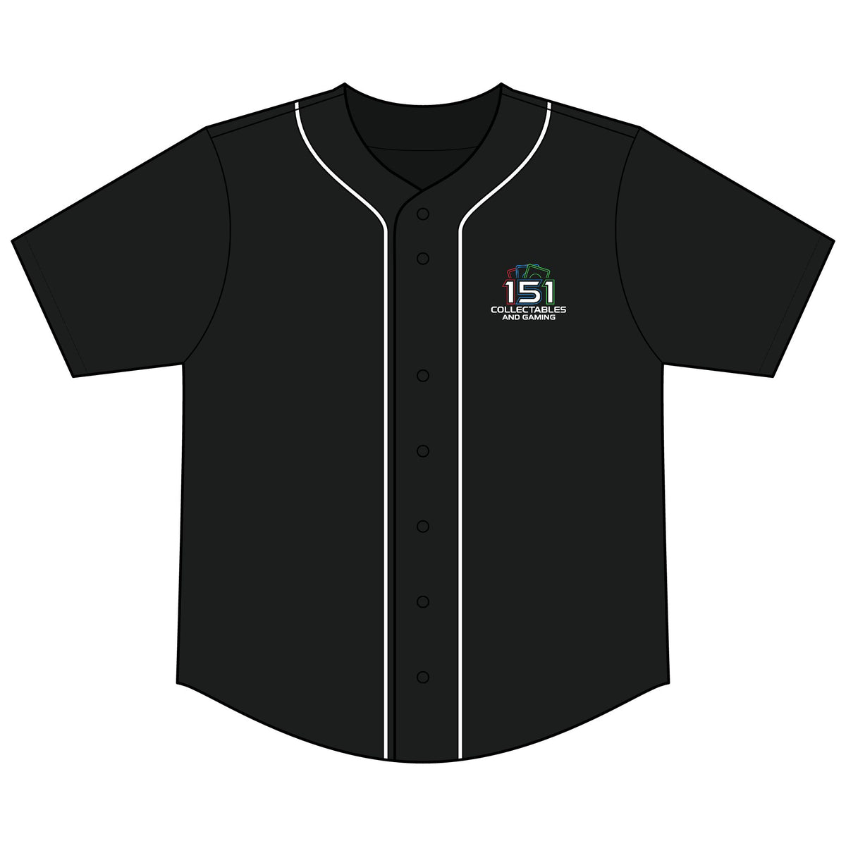 Baseball Jersey | Short Sleeve Button Top