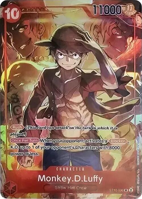 Monkey.D.Luffy (Treasure Booster Set) - One Piece Promotion Cards (OP-PR)