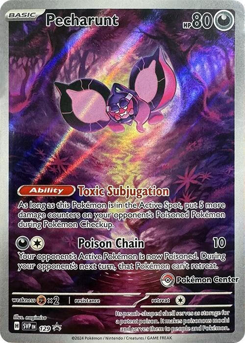 Pecharunt - 129 (Pokemon Center Exclusive) - SV: Scarlet & Violet Promo Cards (SVP)