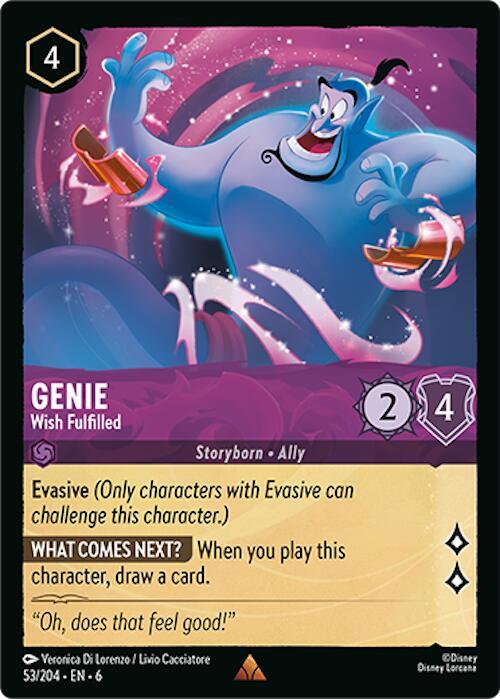 Genie - Wish Fulfilled - Azurite Sea (6) [Cold Foil]