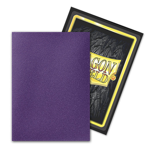 Dragon Shield Sleeves: Standard DUAL- Matte Purple/Soul (100 ct.)