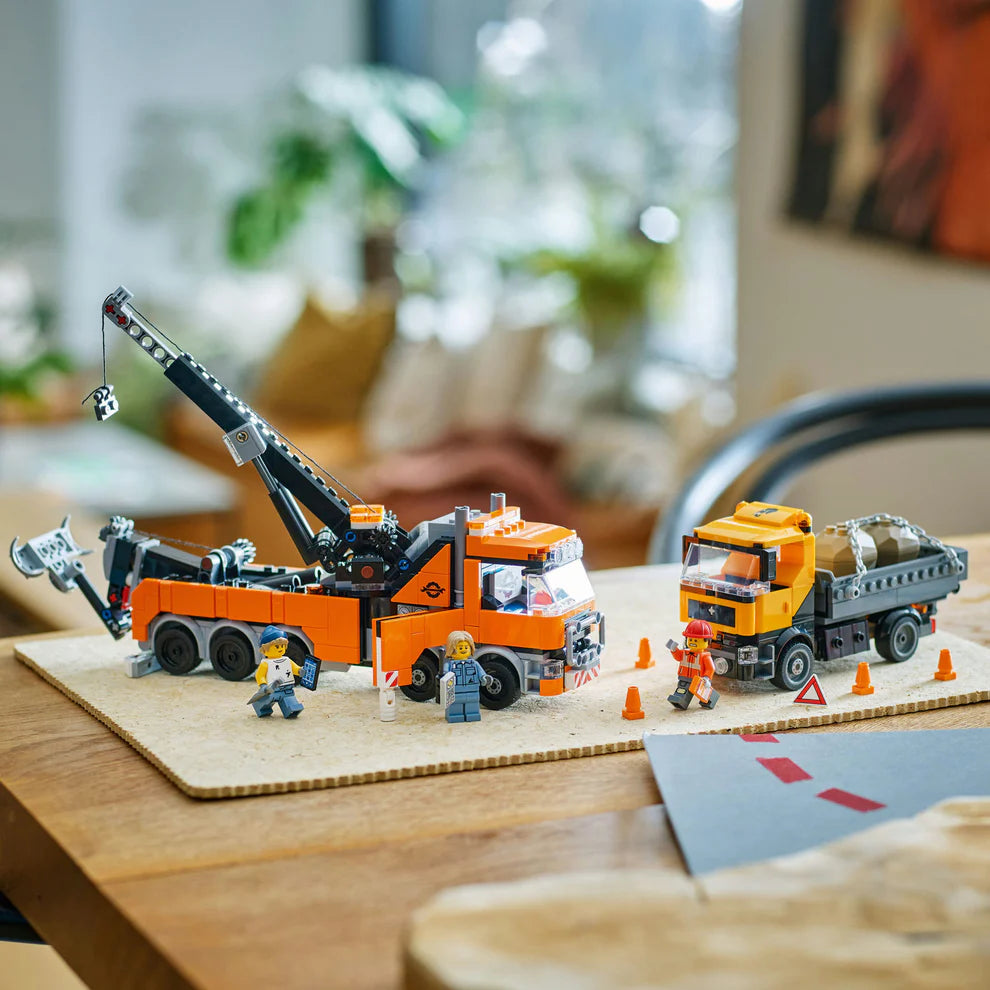 LEGO Heavy-Duty Recovery Tow Truck with Crane