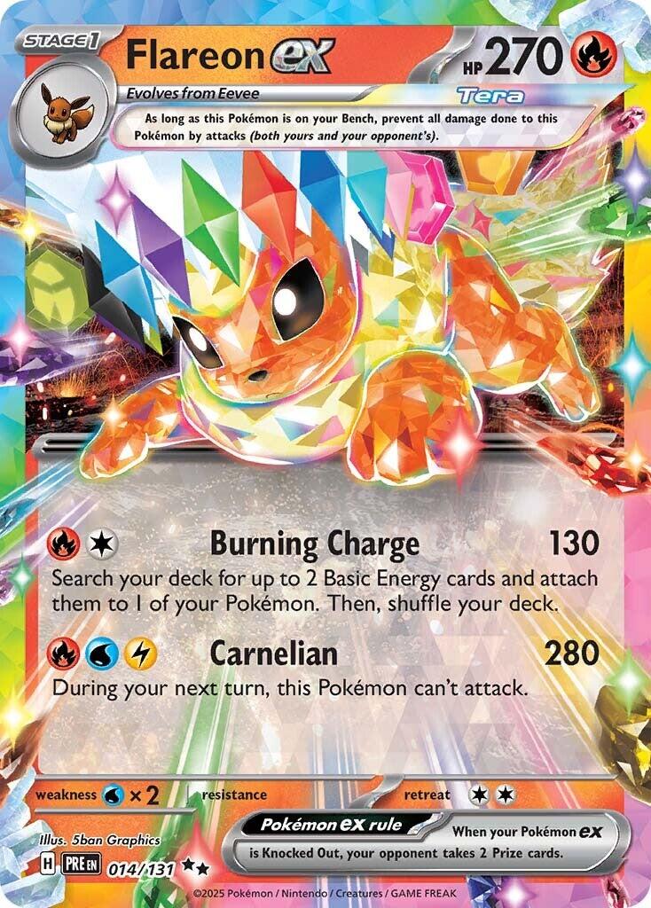 Flareon ex - 014/131 [PRE - 014/131]