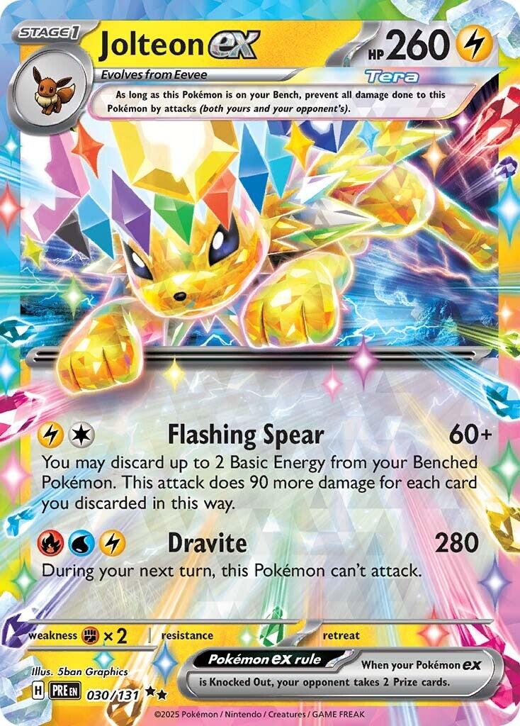 Jolteon ex - 030/131 [PRE - 030/131]