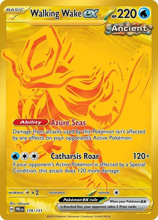 Walking Wake ex - SV: Prismatic Evolutions (PRE)