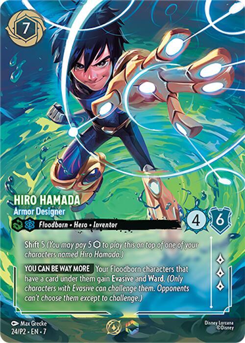 Hiro Hamada - Armor Designer (Store Championship) - Disney Lorcana Promo Cards (DLPC)