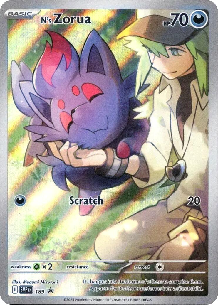 N's Zorua - 189 [SVP - 189]