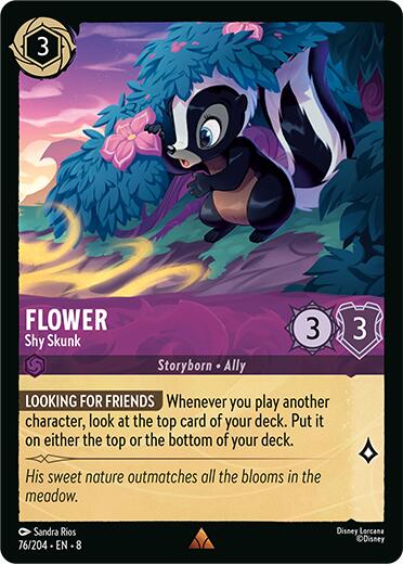 Flower - Shy Skunk