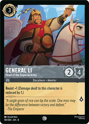General Li - Head of the Imperial Army