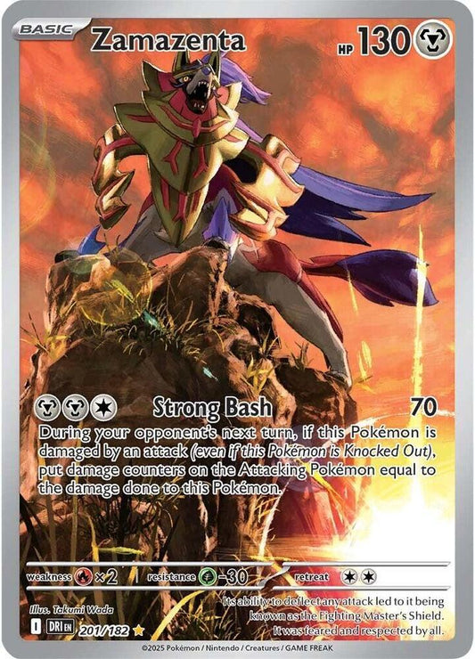 Zamazenta - 201/182 - SV10: Destined Rivals (DRI)