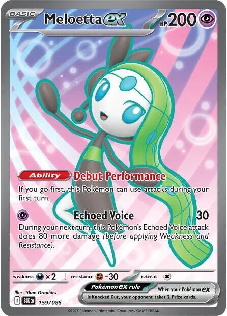 Meloetta ex - 159/086 [BLK - 159/086]