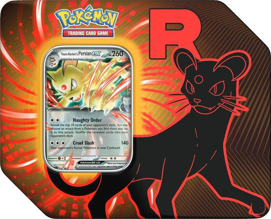 Team Rocket Tin [Team Rocket's Persian ex] - Miscellaneous Cards & Products (MCAP)