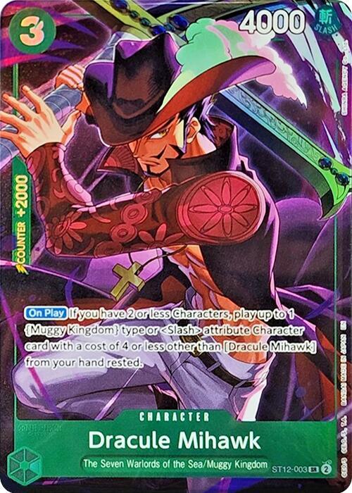 Dracule Mihawk (Illustration Box Vol.4) - One Piece Promotion Cards (OP-PR)