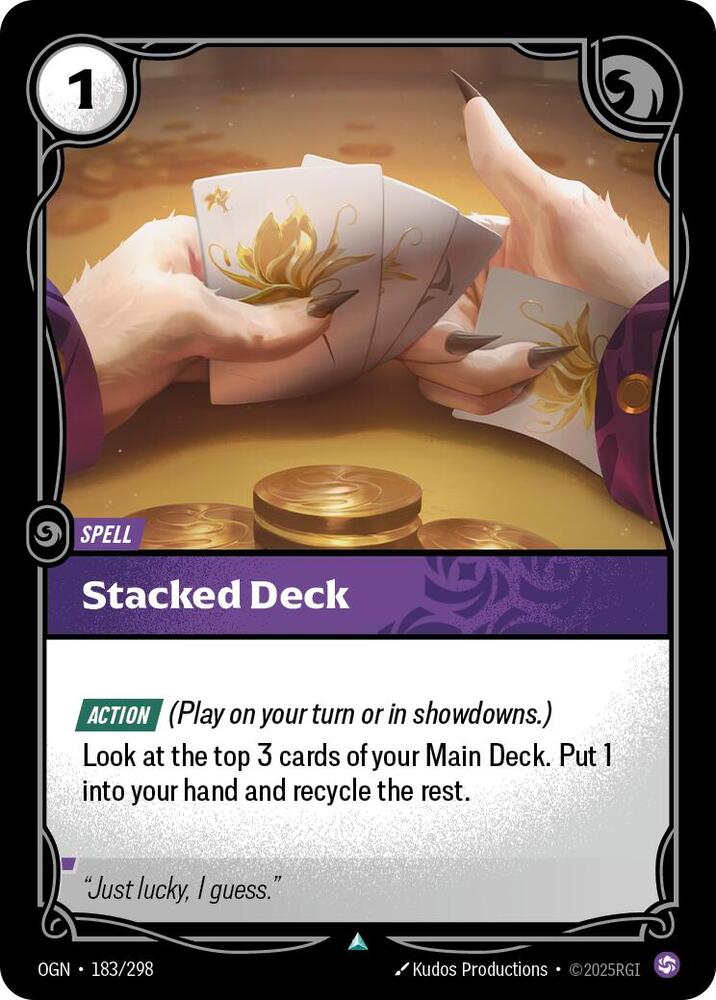 Stacked Deck - Riftbound Organized Play Promotional Cards (OPP)