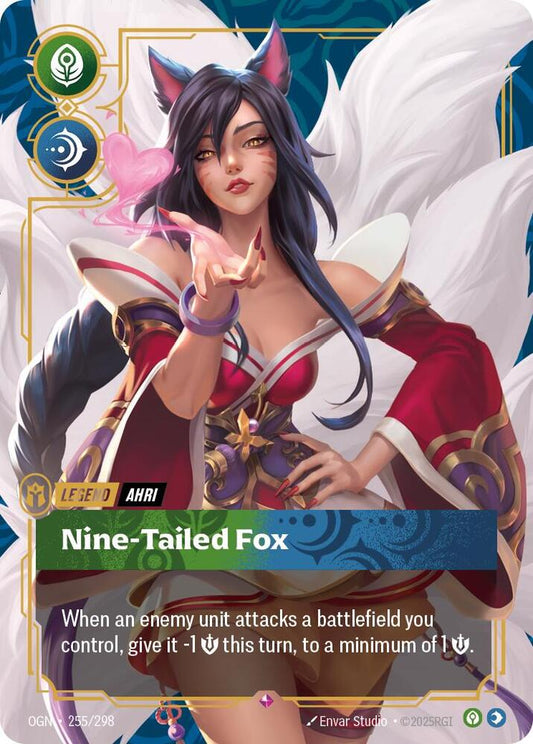 Ahri - Nine-Tailed Fox - Riftbound Organized Play Promotional Cards (OPP)