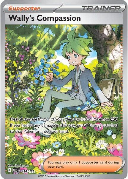 Wally's Compassion - 186/132 - ME01: Mega Evolution (MEG)