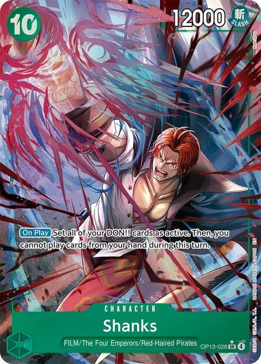Shanks (028) (Alternate Art) - Carrying On His Will (OP13)