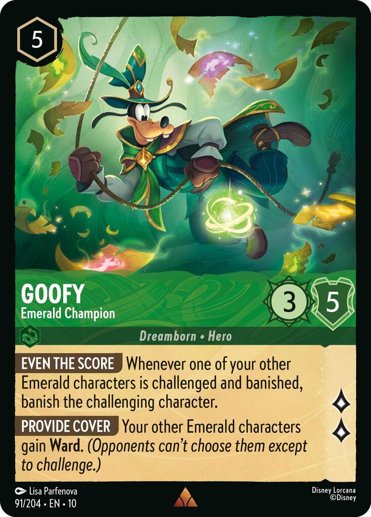 Goofy - Emerald Champion