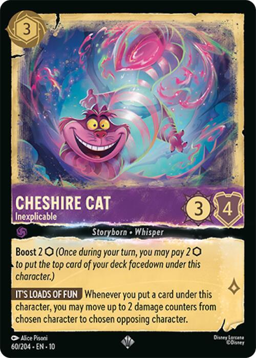 Cheshire Cat - Inexplicable - Whispers in the Well (10) [Cold Foil]