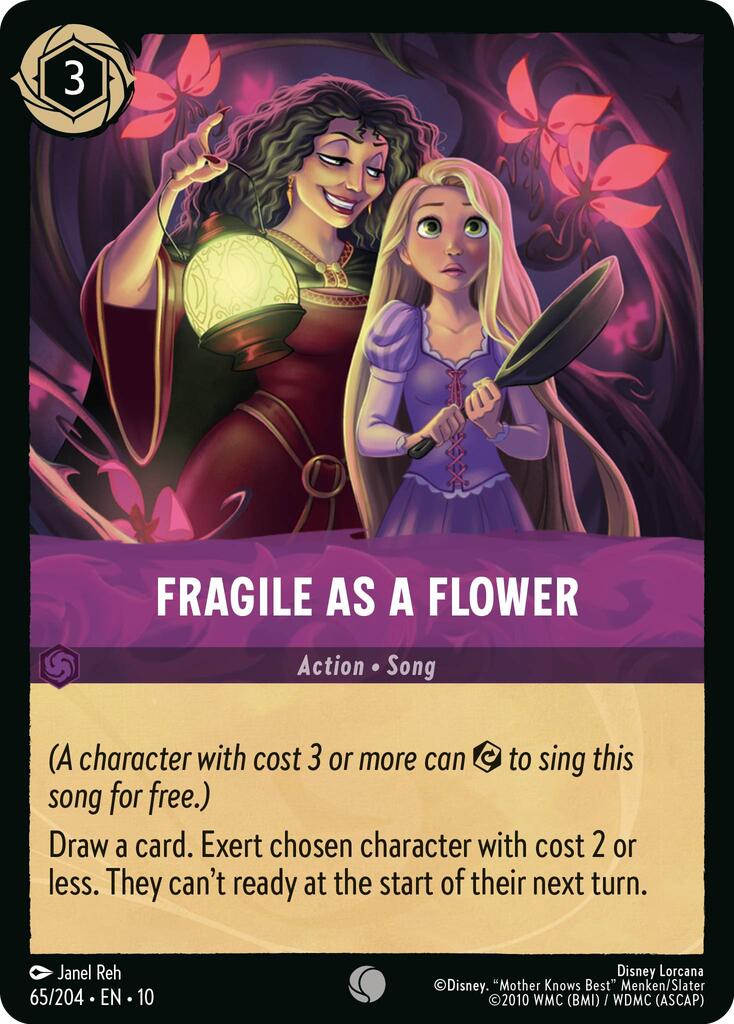 Fragile as a Flower