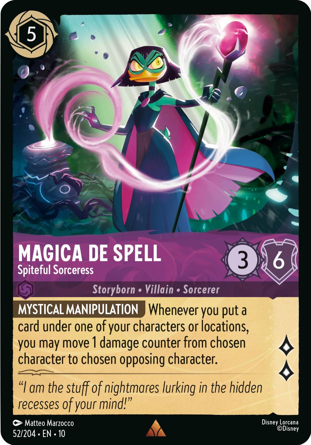 Magica De Spell - Spiteful Sorceress