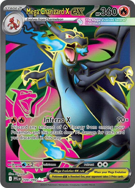 Mega Charizard X ex - 109/094 [PFL - 109/094]