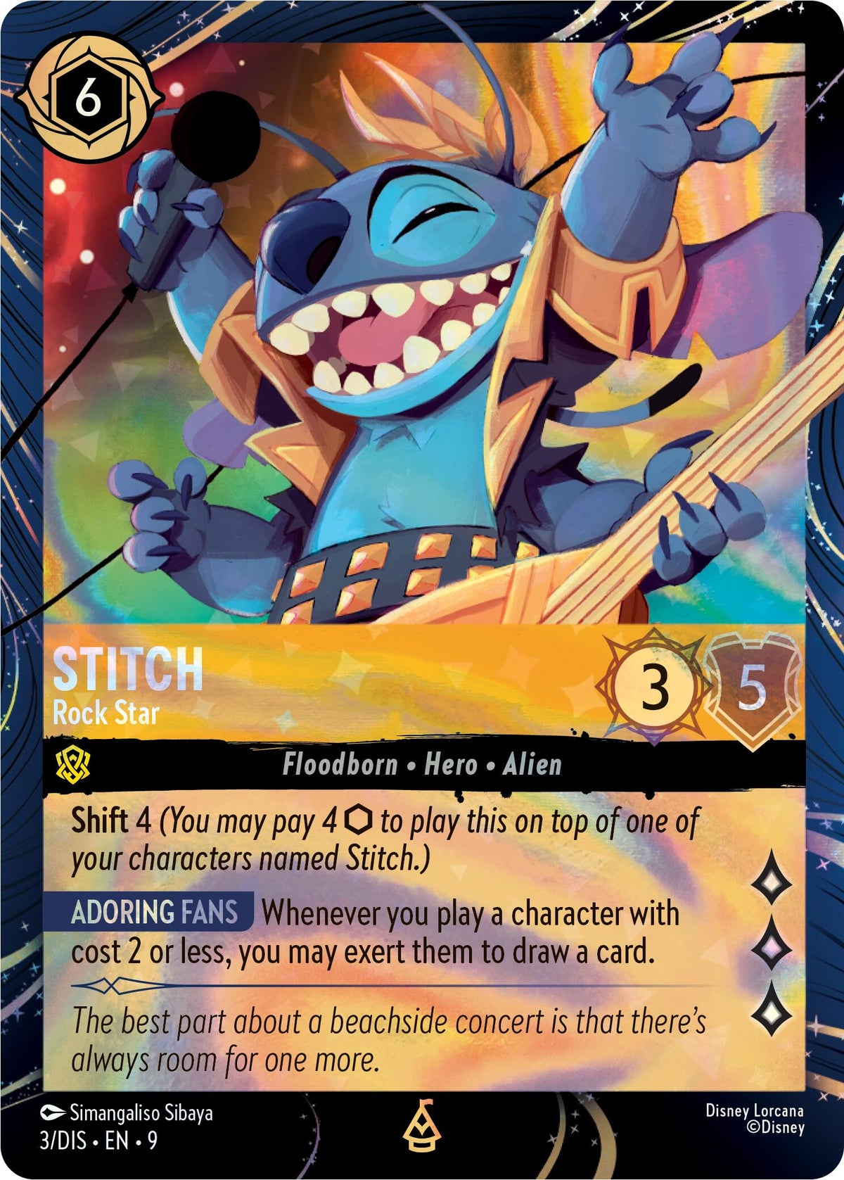 Stitch - Rock Star