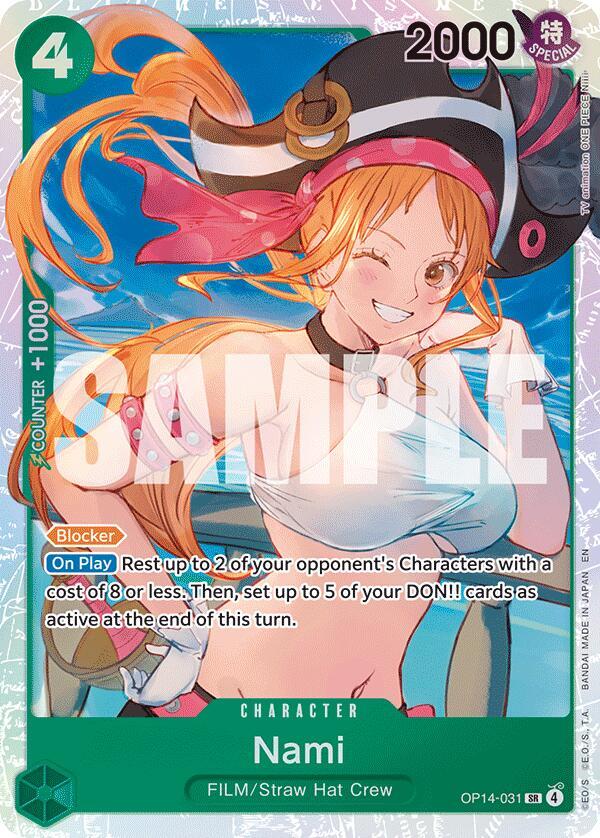 Nami - The Azure Sea's Seven (OP14)