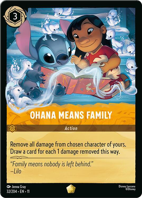 Ohana Means Family - Winterspell (11) [Cold Foil]