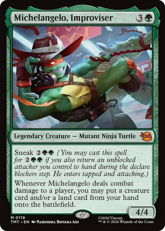 Michelangelo, Improviser - Teenage Mutant Ninja Turtles (TMT)