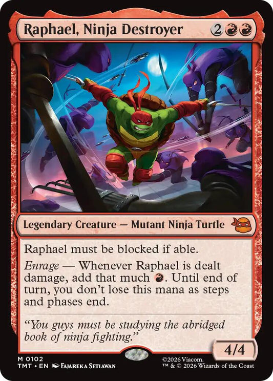 Raphael, Ninja Destroyer [TMT - 102]