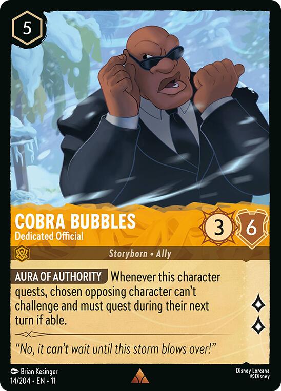 Cobra Bubbles - Dedicated Official