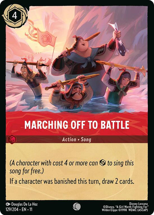 Marching Off to Battle