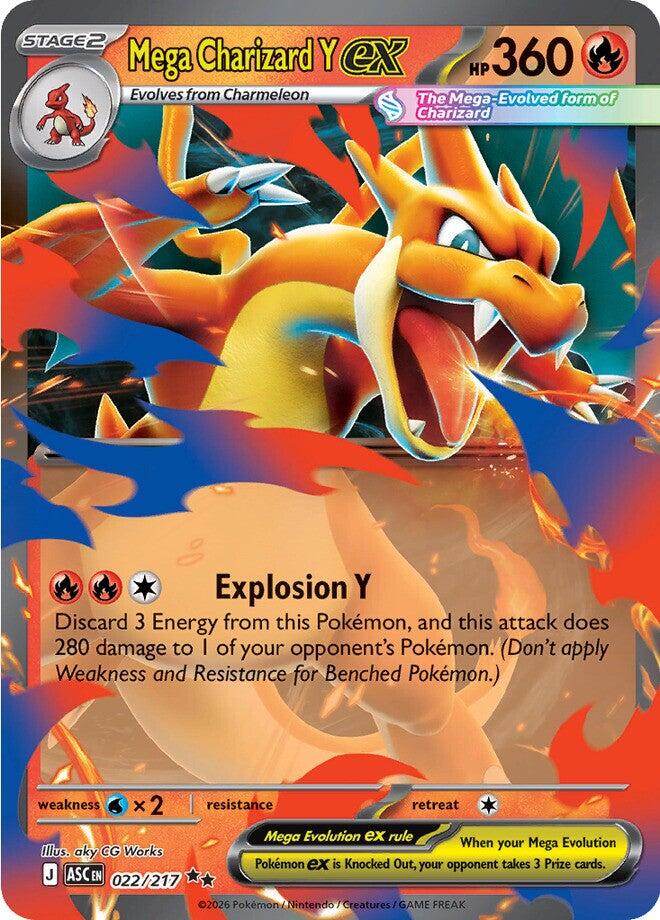 Mega Charizard Y ex - 022/217 [ASC - 022/217]