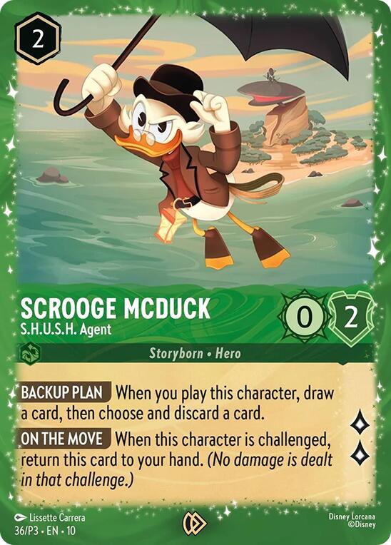 Scrooge McDuck - S.H.U.S.H. Agent [DLPC - 36]