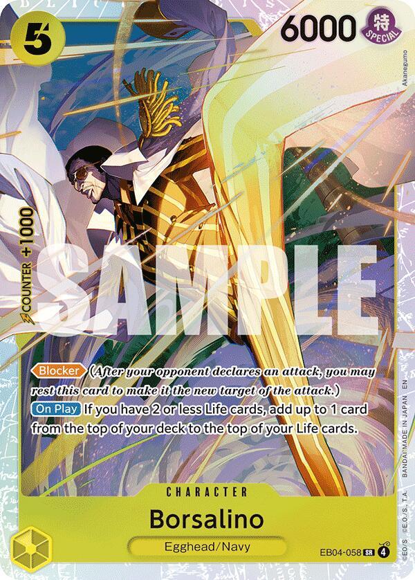 Borsalino - Adventure on Kami's Island (OP15-EB04)