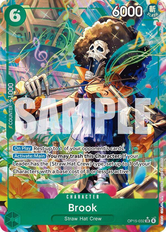 Brook (OP15-032) (Alternate Art) - Adventure on Kami's Island (OP15-EB04)