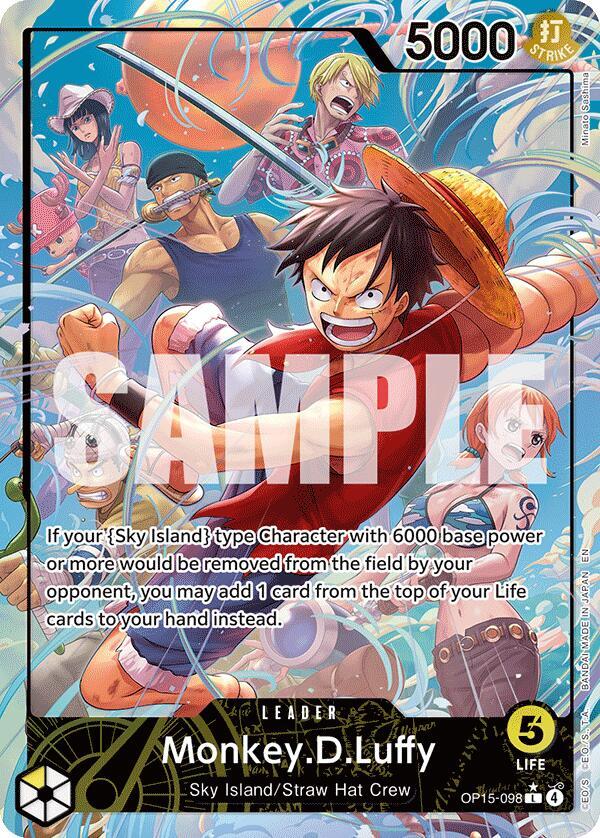 Monkey.D.Luffy (OP15-098) (Alternate Art) - Adventure on Kami's Island (OP15-EB04)