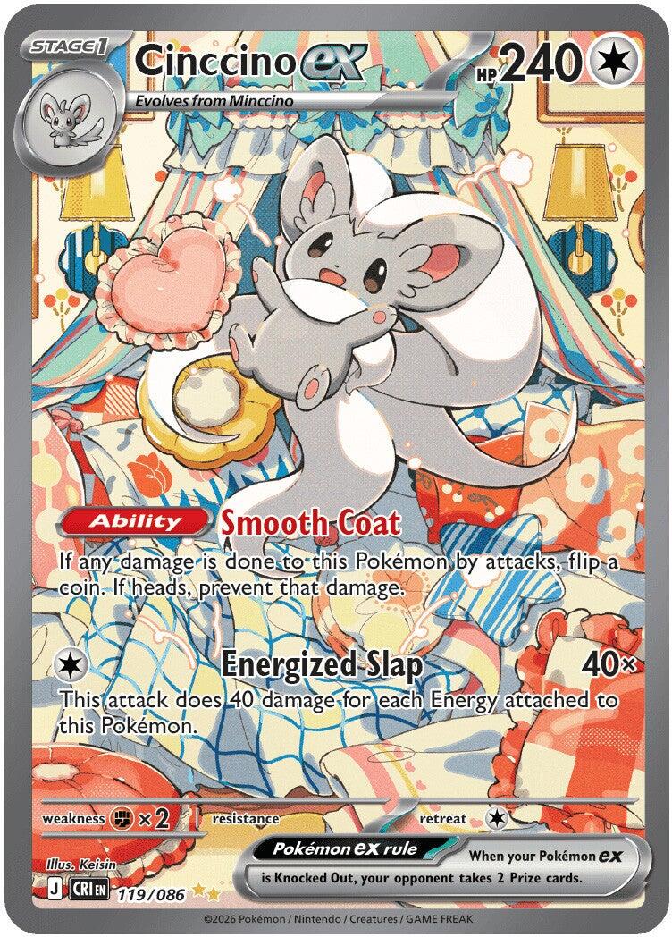 Cinccino ex - 119/086 [CRI - 119/086]