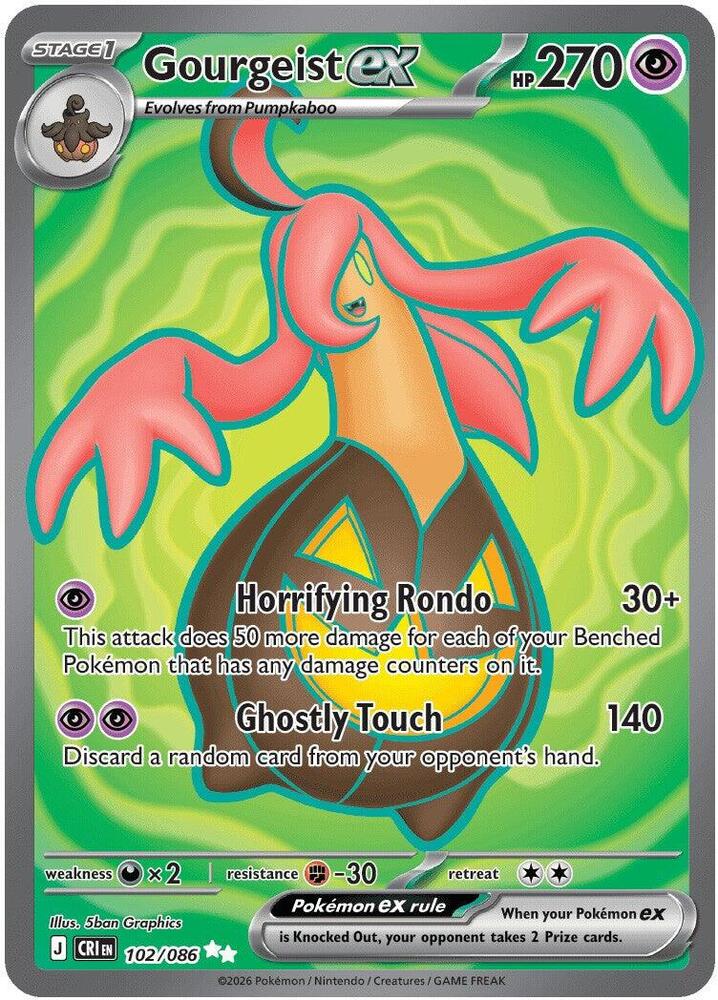 Gourgeist ex - 102/086 [CRI - 102/086]