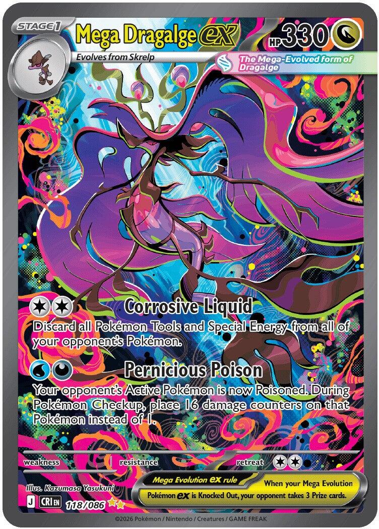 Mega Dragalge ex - 118/086 [CRI - 118/086]